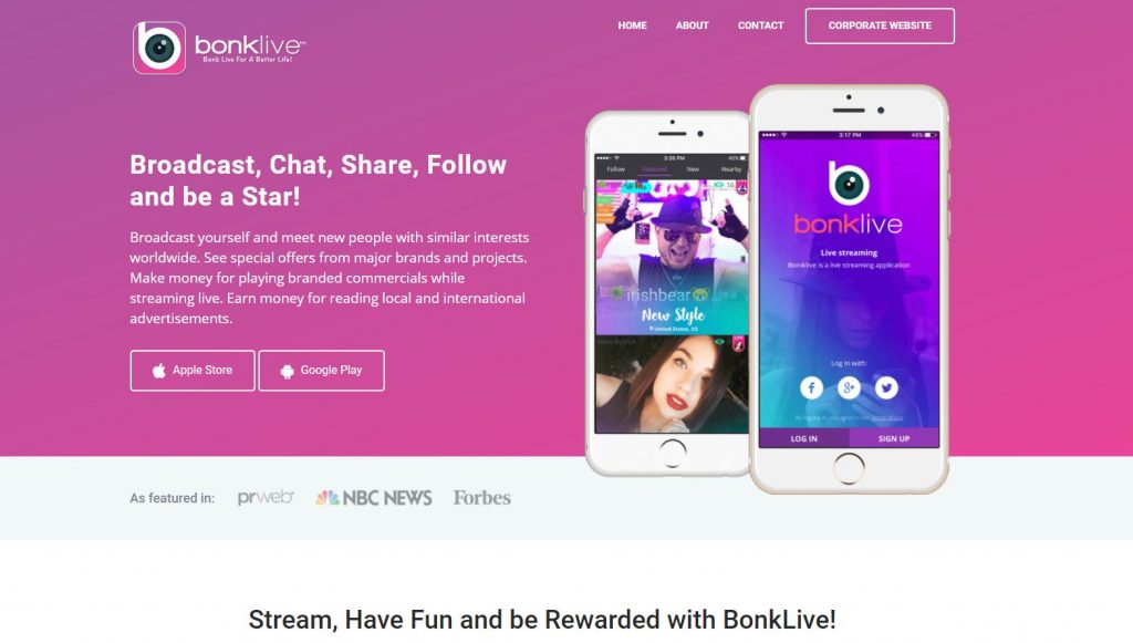 BonkLive – Social Live Streaming App | iOS & Android