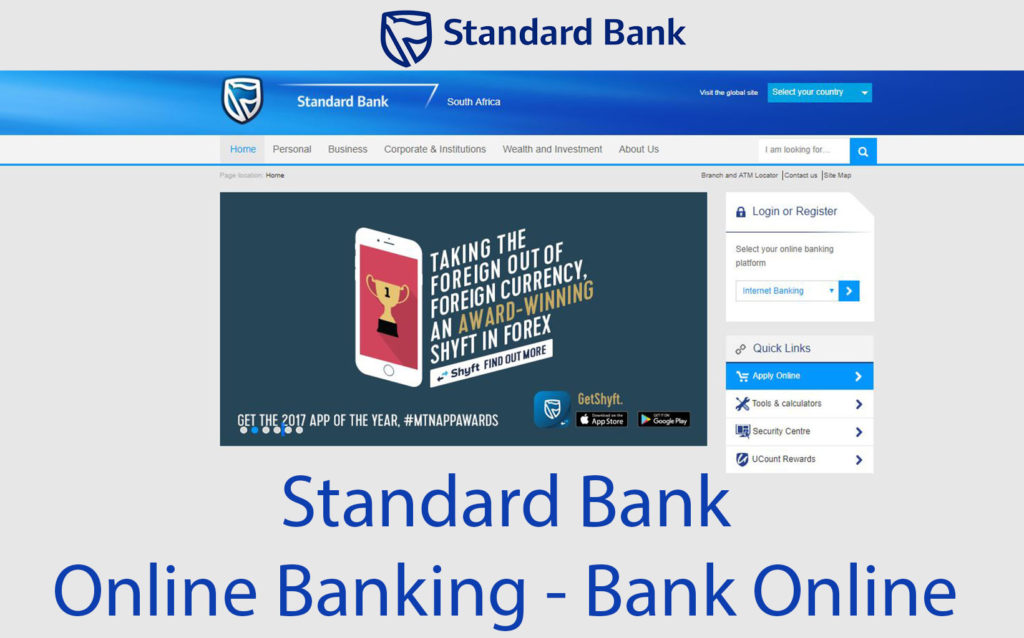 Standard Bank Online Banking