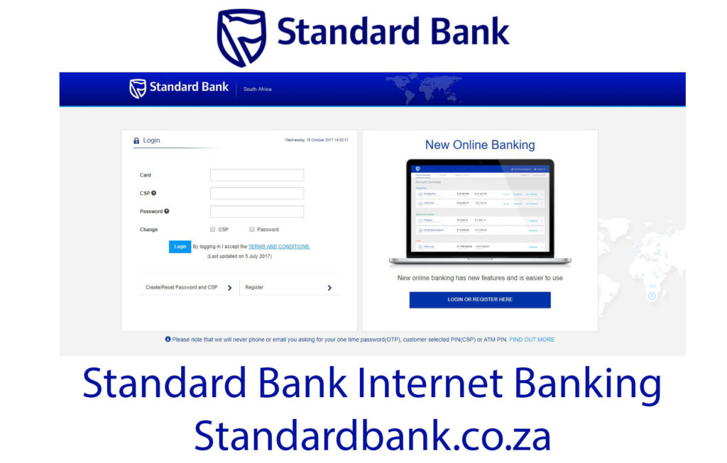 Standard Bank Internet Banking