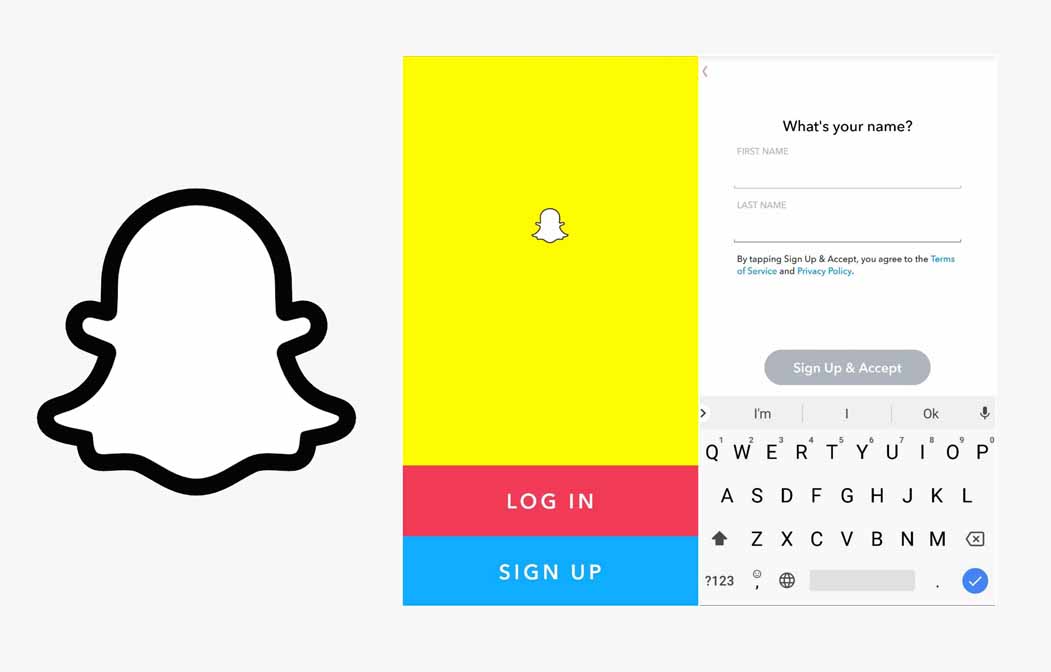 sign up snapchat with email