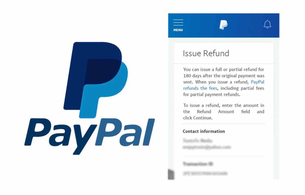 PayPal Refund Pending - PayPal Refund