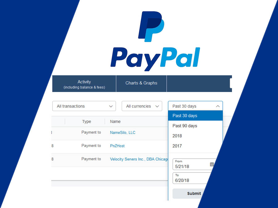 PayPal Order History - My PayPal Purchase History