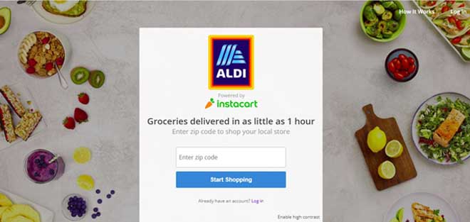 How to Order Groceries from ALDI Delivery