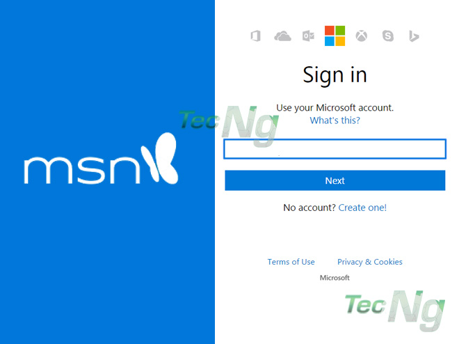 MSN Login - Log into MSN Email | MSN Login Account