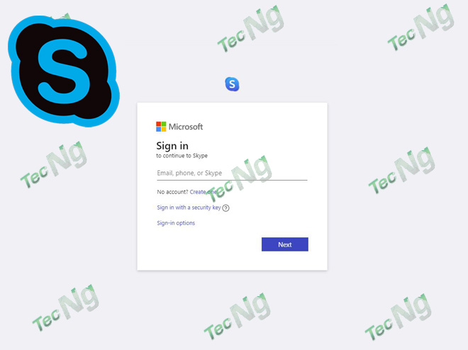how to get password from skype web login