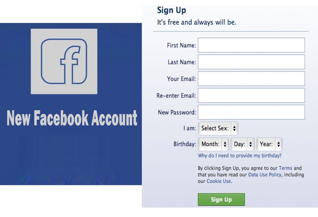 Welcome To Facebook 21 Create A New Account In Facebook Facebook Sign Up Tecng