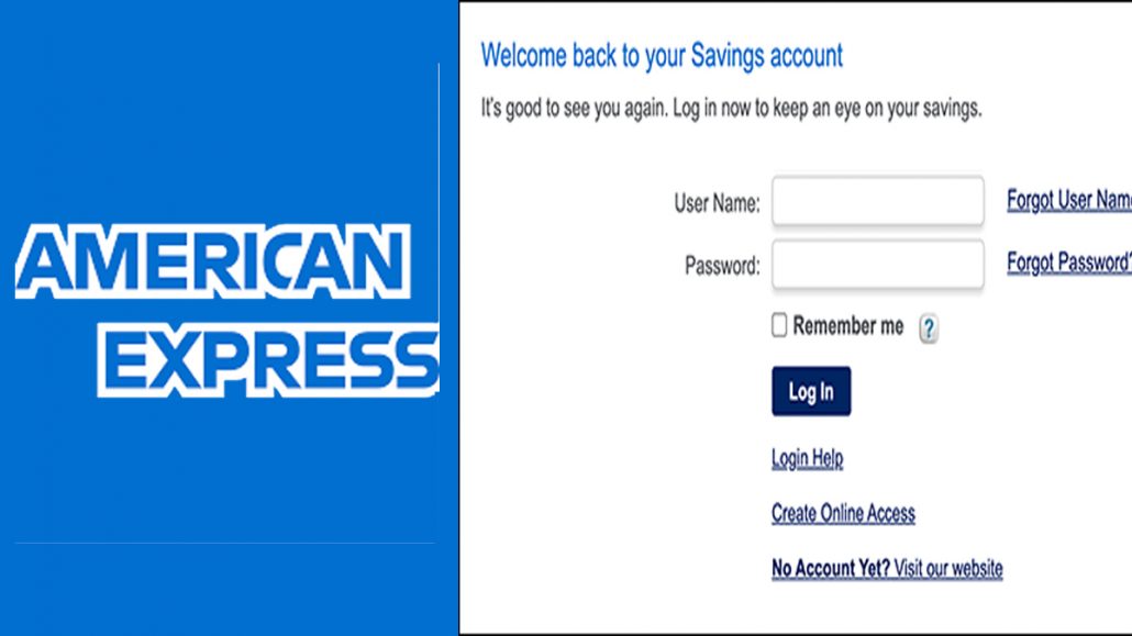 How to Log in to Your Amex Savings Account