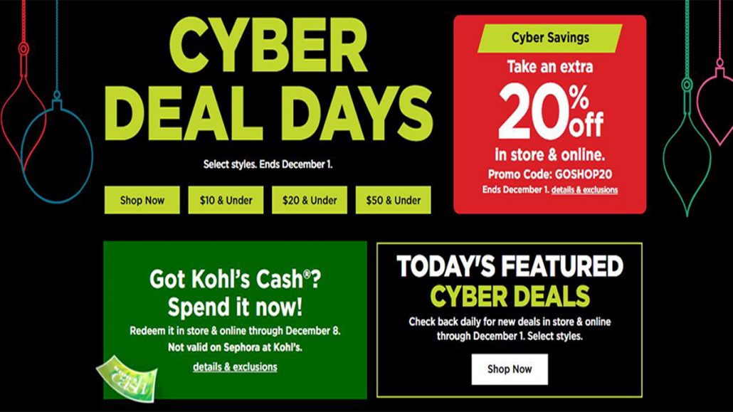 Kohl’s Cyber Monday - Find The Best 2021 Kohl's Cyber Monday Deals and Sales
