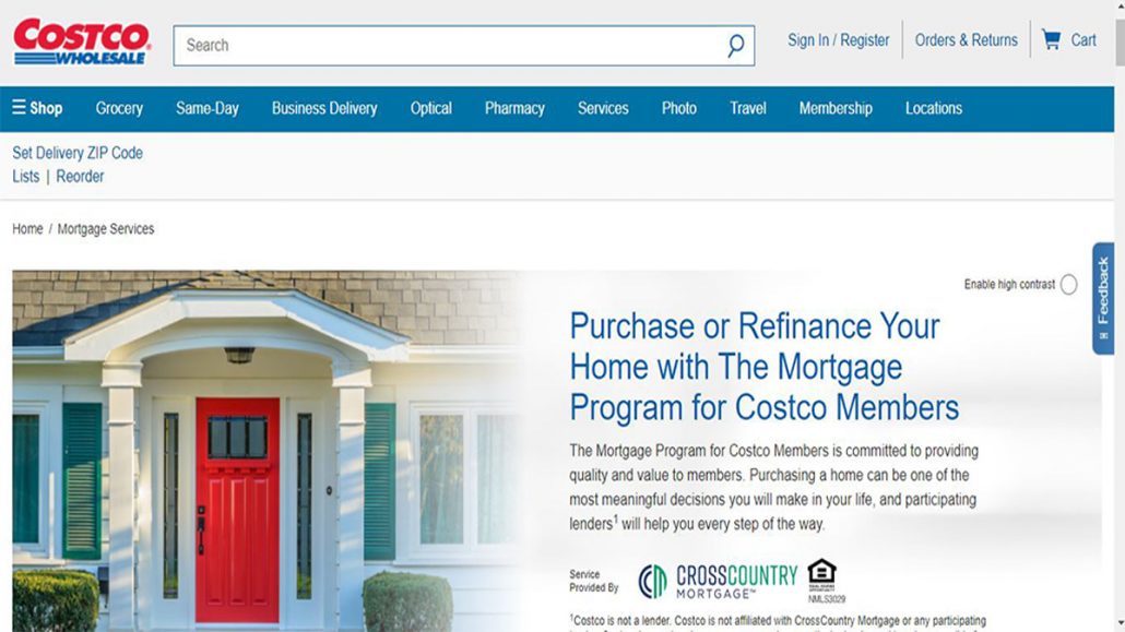 Costco Mortgage - The Mortgage Program for Costco Members | Apply For Costco Mortgage 