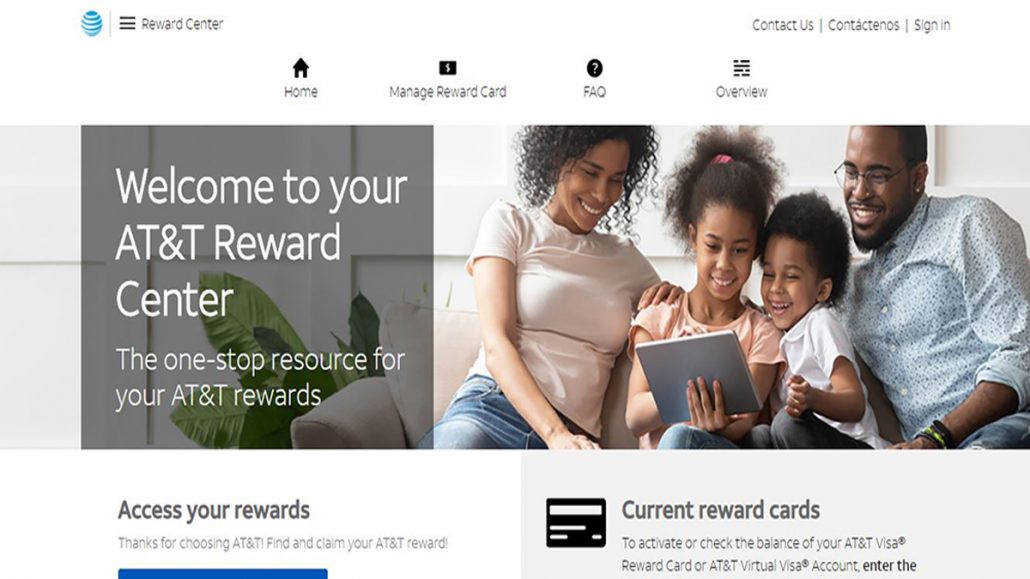 ATT Reward Center - Manage Your AT&T Rewards