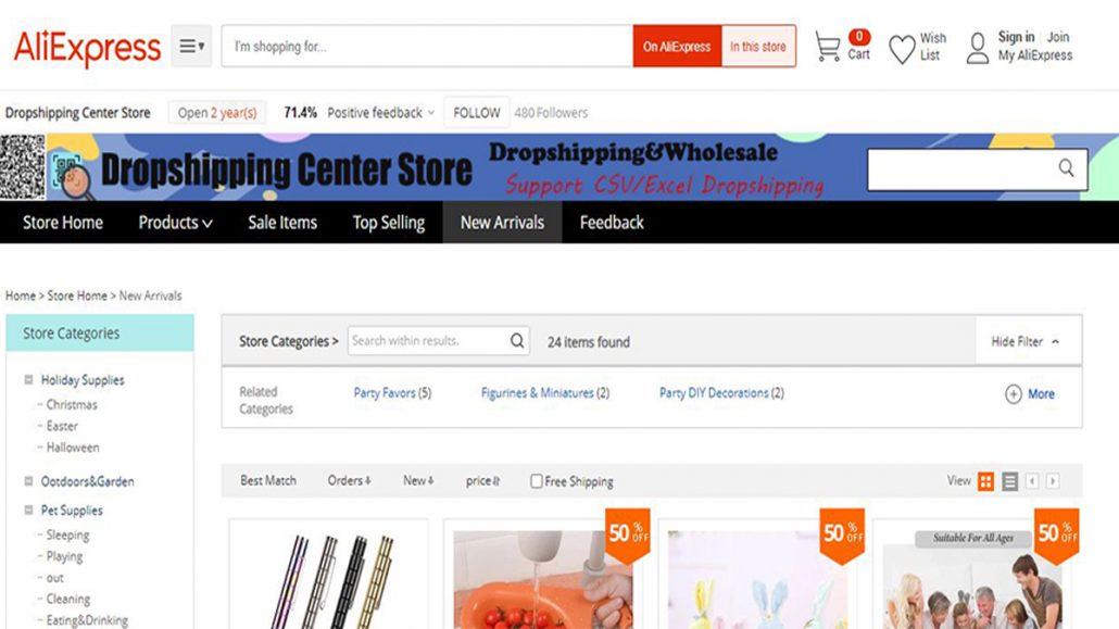 AliExpress Dropshipping Center - Shop At Low Prices