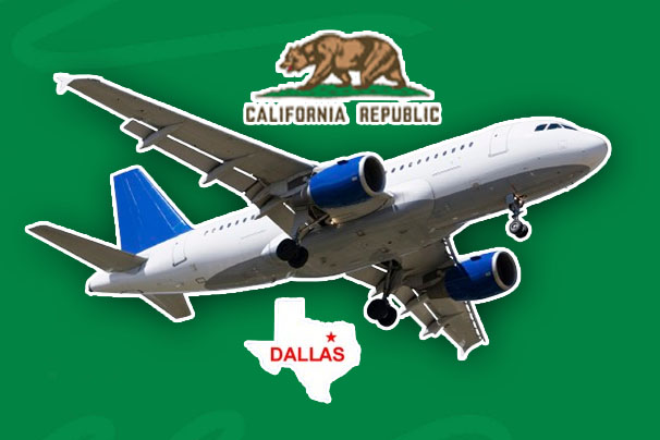 How Much is a Flight from California to Dallas